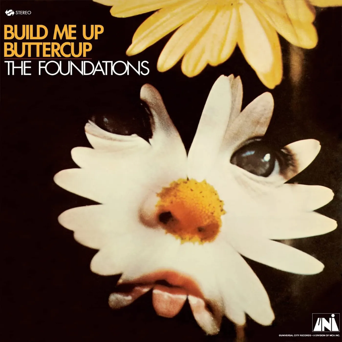 The Foundations LP - Build Me Up Buttercup (Clear/Yellow Split Vinyl)