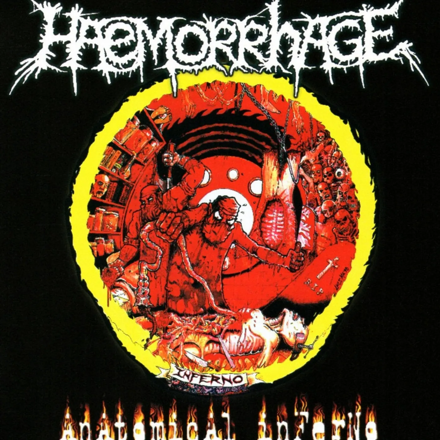 Heaemorrhage LP - Anatomical Inferno (Lucky Dip Colours/Black) (Vinyl)