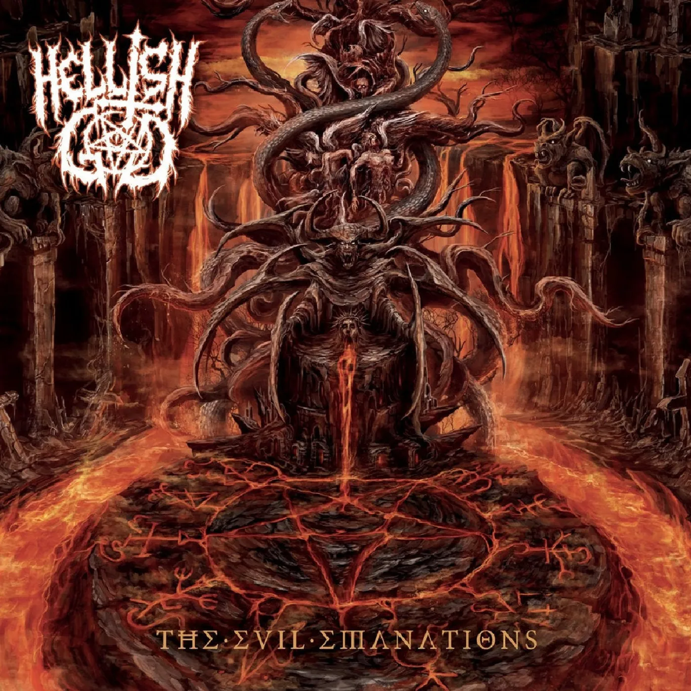 Hellish God LP - The Evil Emanations (Vinyl)