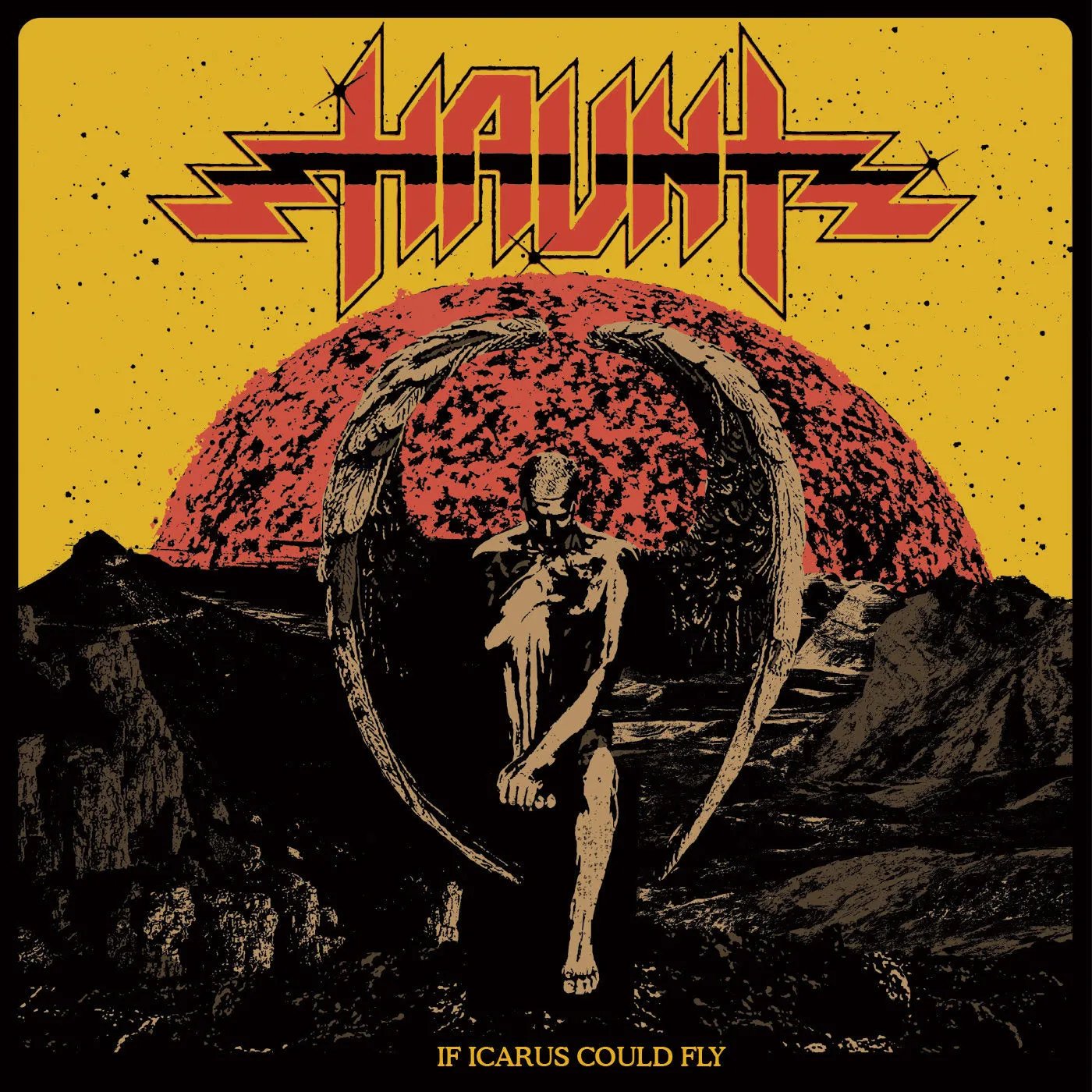 Haunt LP - If Icarus Could Fly (Beer+Black) (Vinyl)