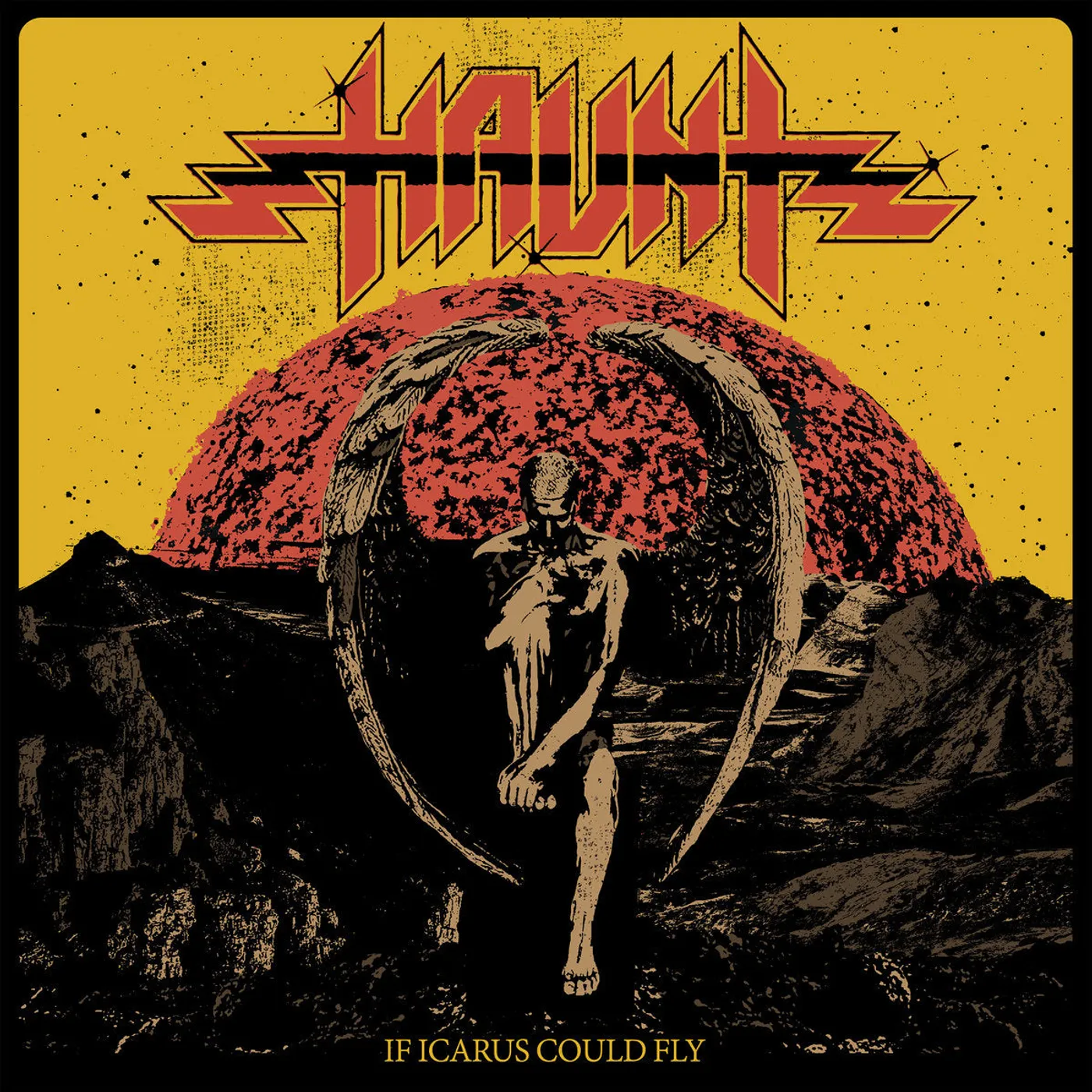 Haunt LP - If Icarus Could Fly (Mustard+Red) (Vinyl)