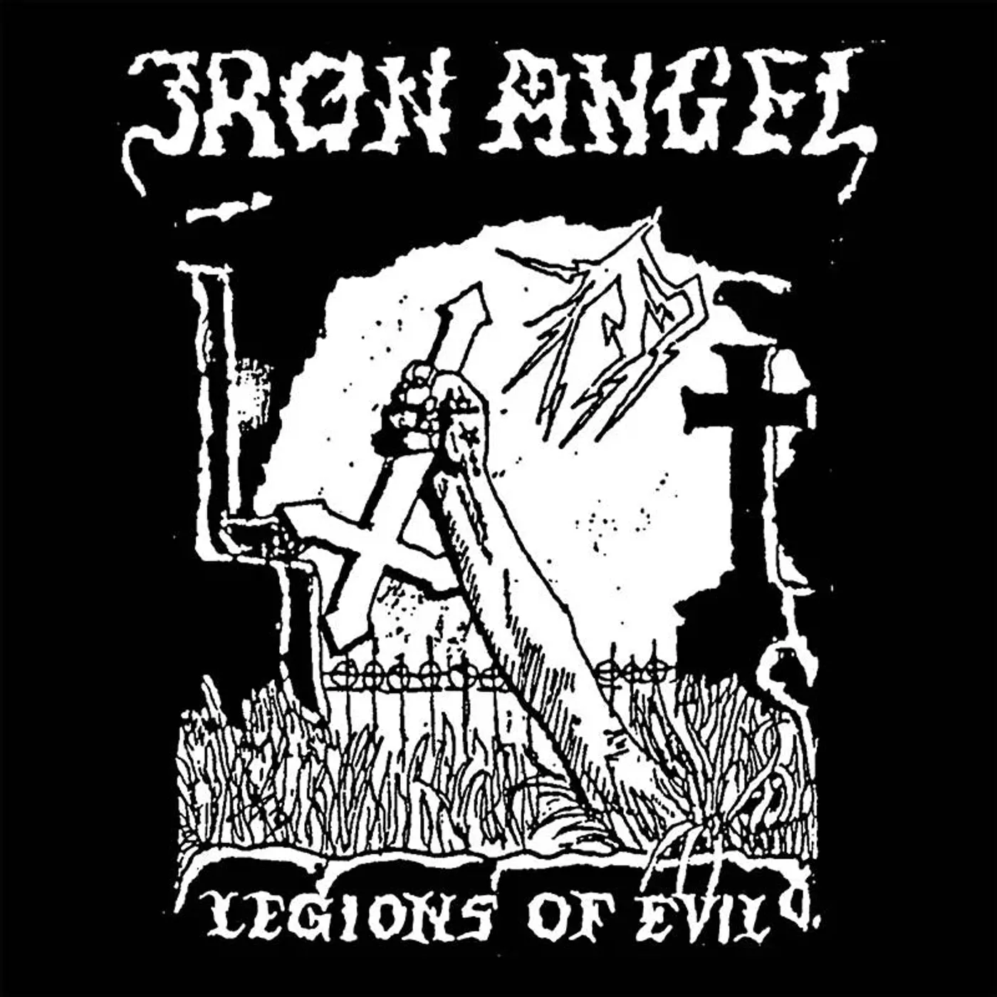 Iron Angel LP - Legions Of Evil (Blood Red Vinyl)
