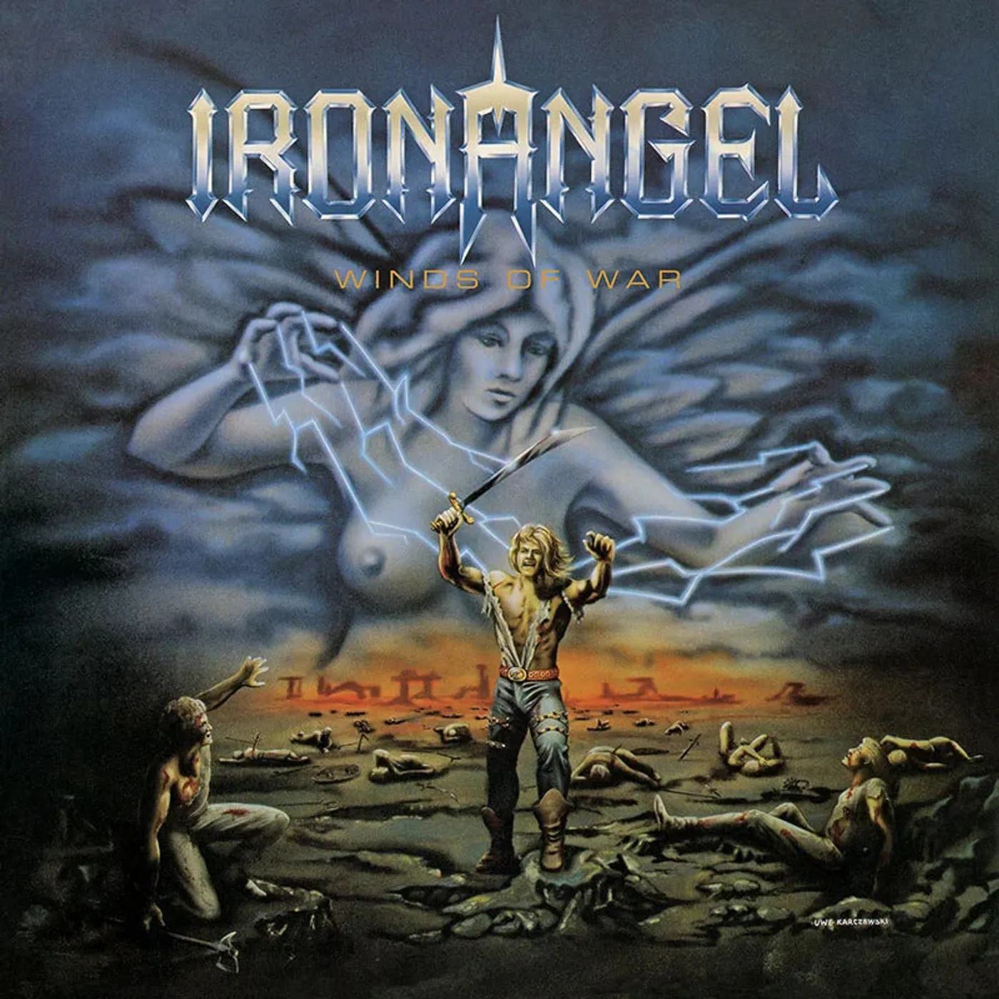 Iron Angel LP - Winds Of War (Galaxy Vinyl)