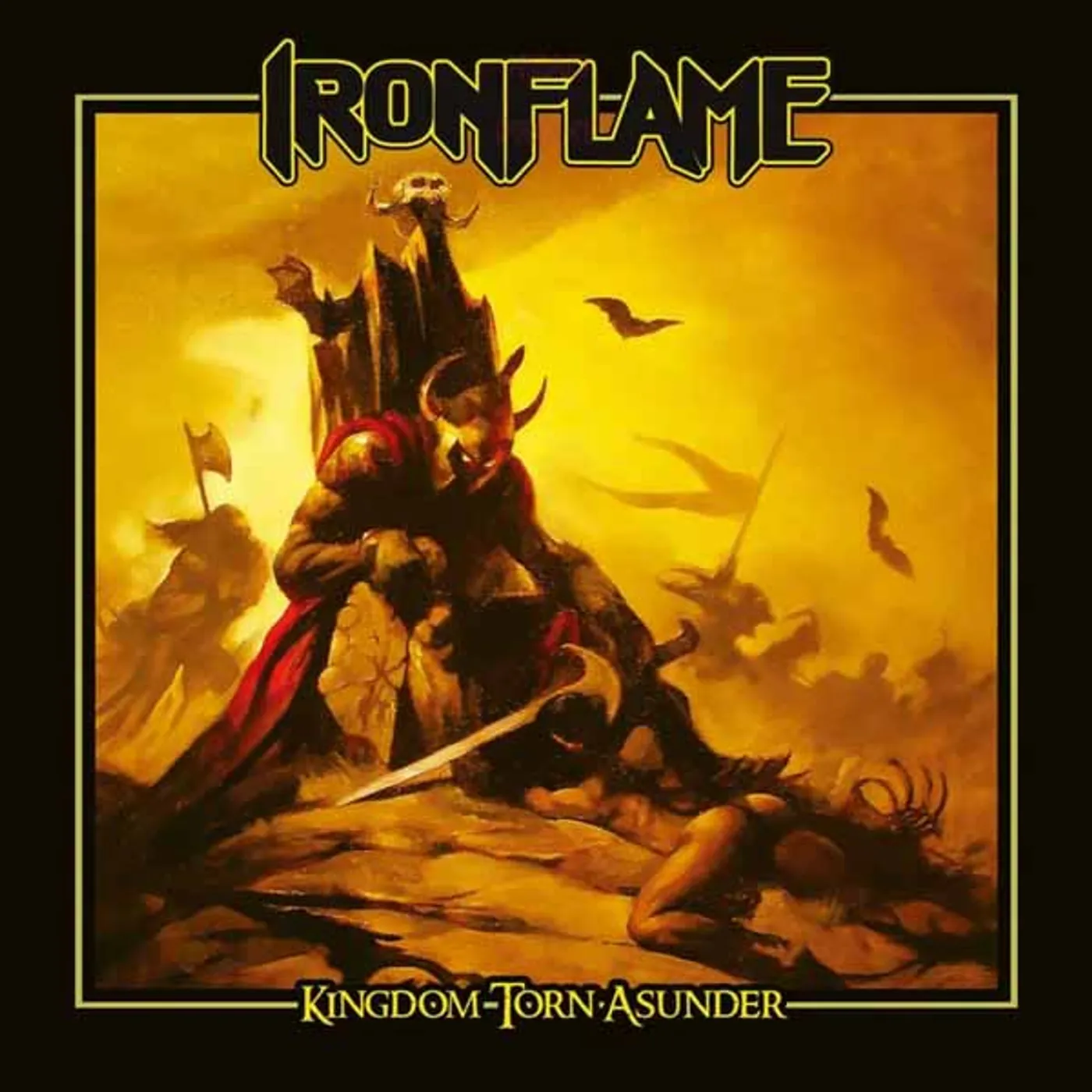 Ironflame LP - Kingdom Torn Asunder (Vinyl)