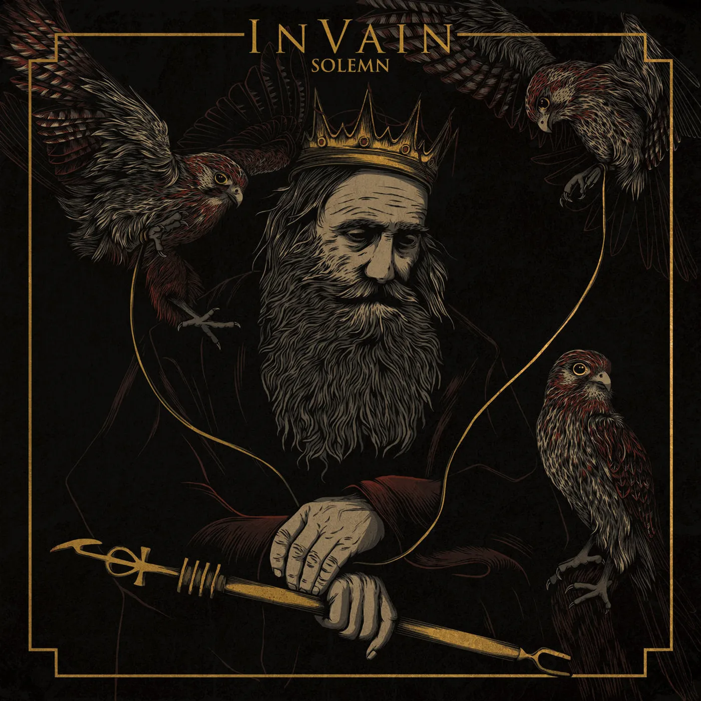 In Vain LP - Solemn (Brown Vinyl 2Lp)