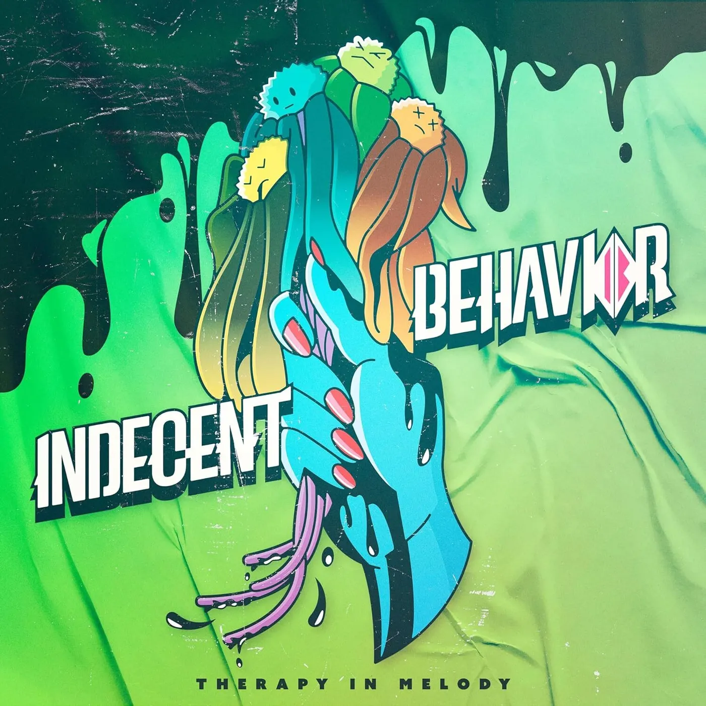 Indecent Behavior LP - Therapy In Melody (Green Vinyl)