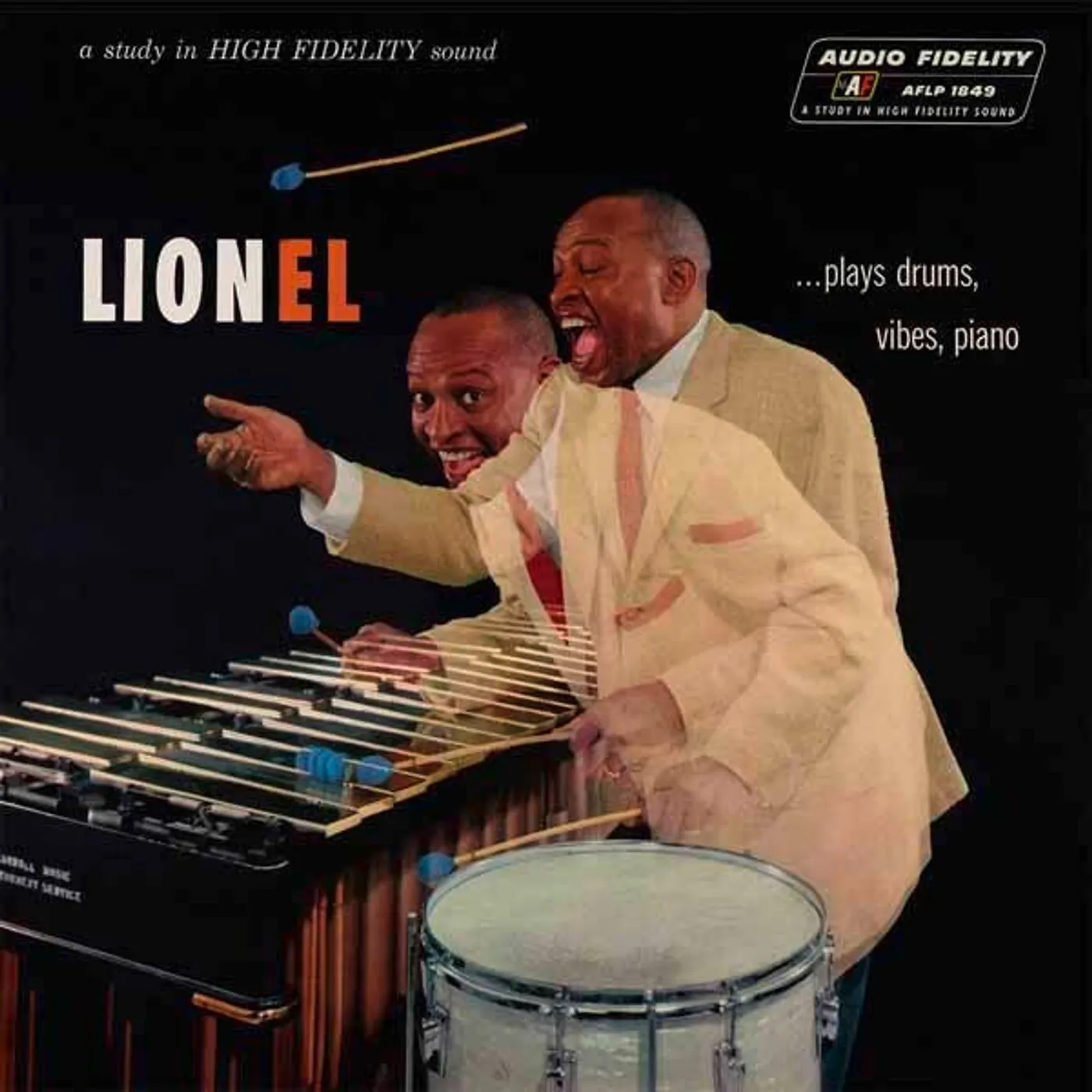 Lionel Hampton And His Orchestra LP - Lionel ... Plays Drums, Vibes, Piano (Audio Fidelity) (Orange Vinyl)