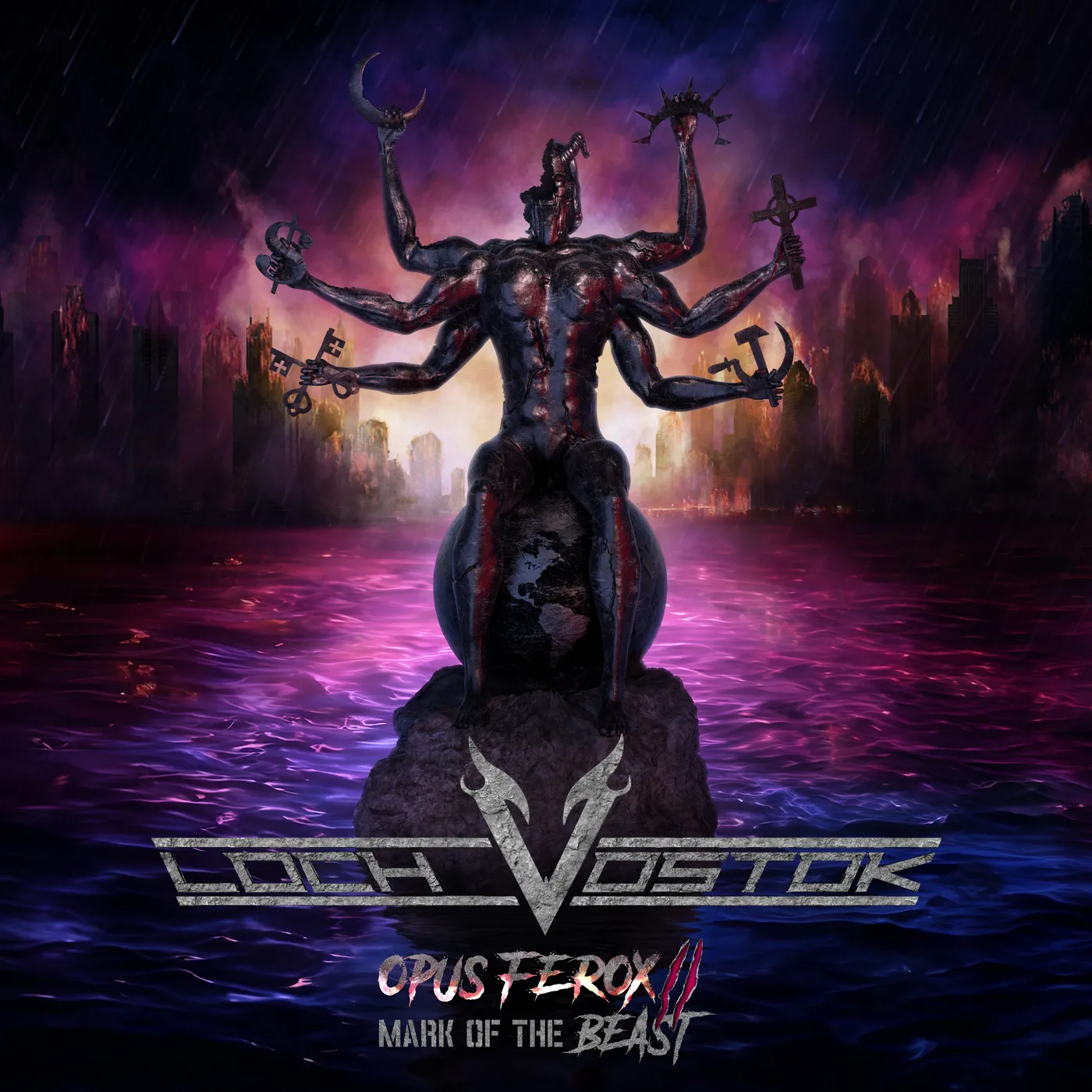 Loch Vostok LP - Opus Ferox Ii - Mark Of The Beast (Marbled Vinyl)