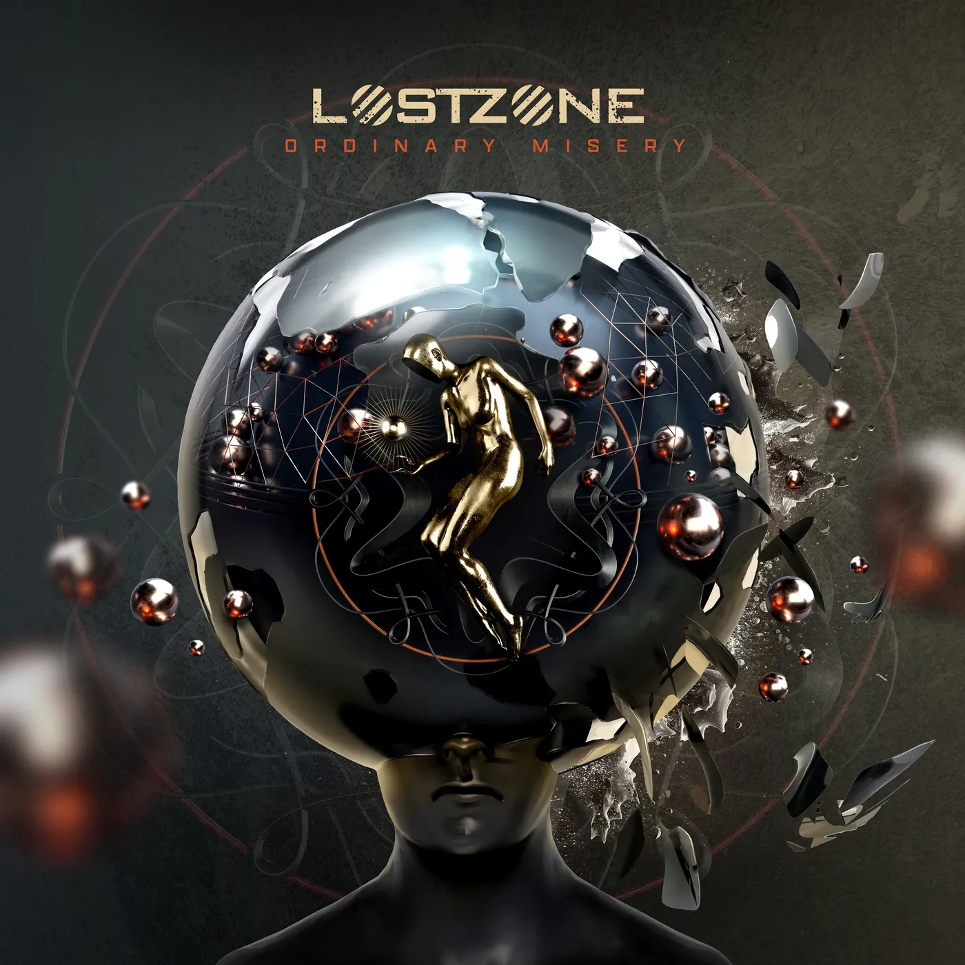 Lost Zone LP - Ordinary Misery (Silver/Gold Marbled Vinyl)