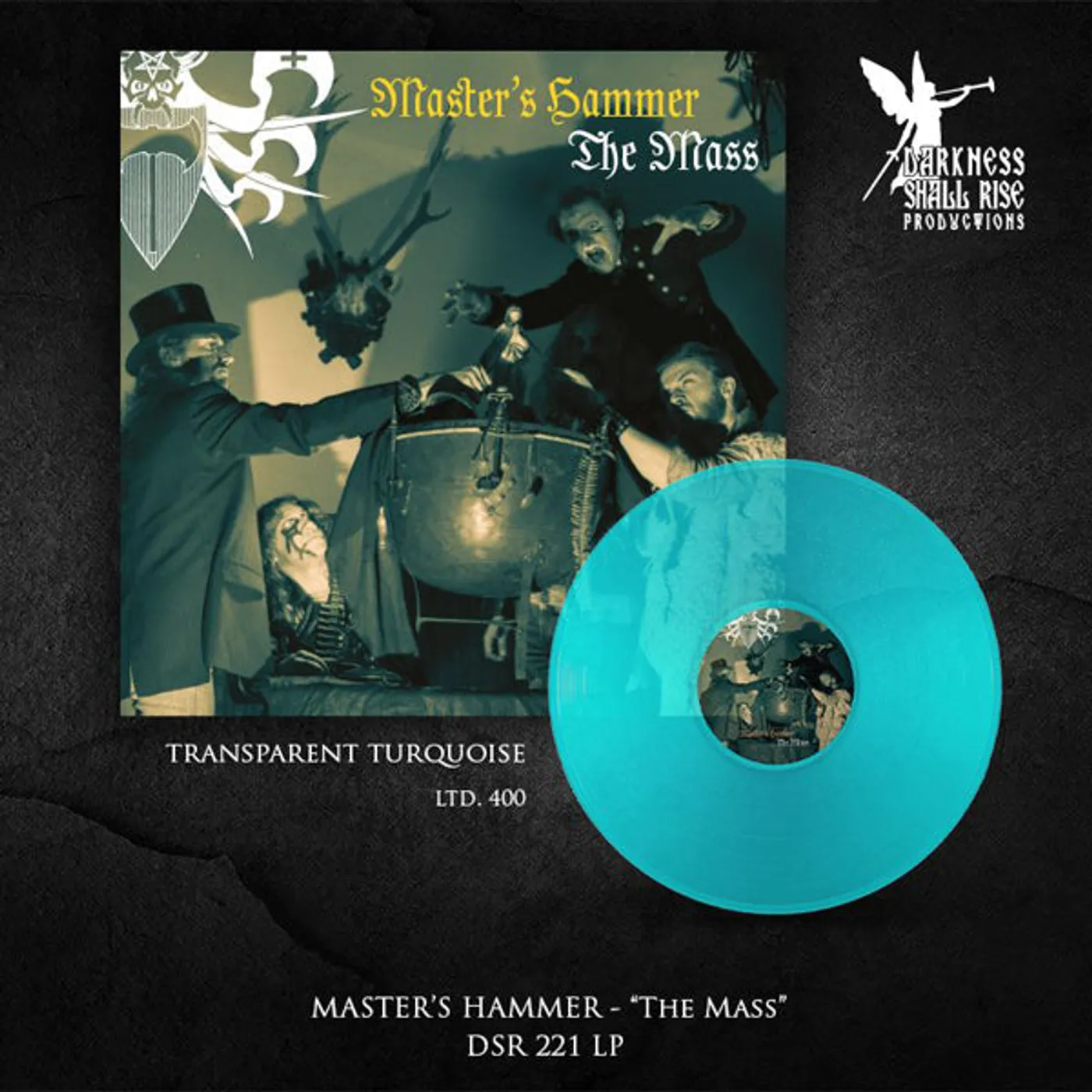 Master'S Hammer LP - The Mass (Transparent Turquoise) (Vinyl)