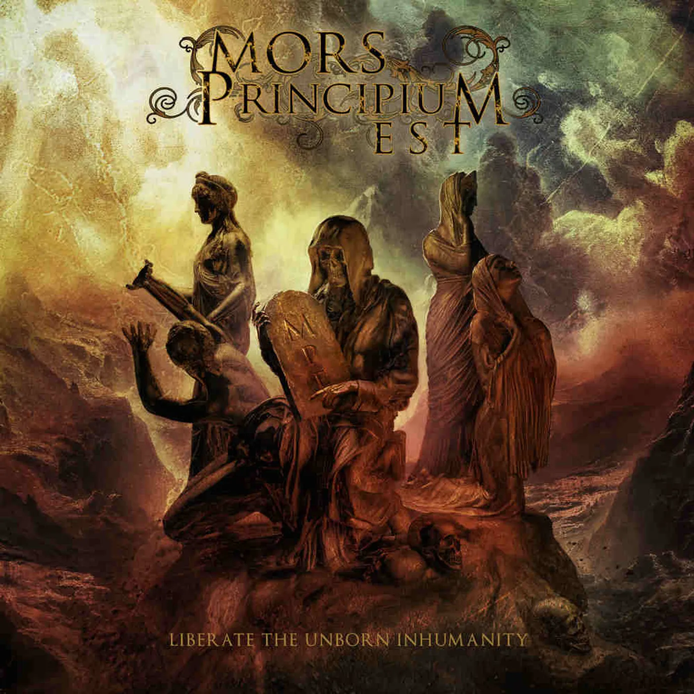 Mors Principium Est LP - Liberate The Unborn Inhumanity (Limited Black/Yellow Vinyl)