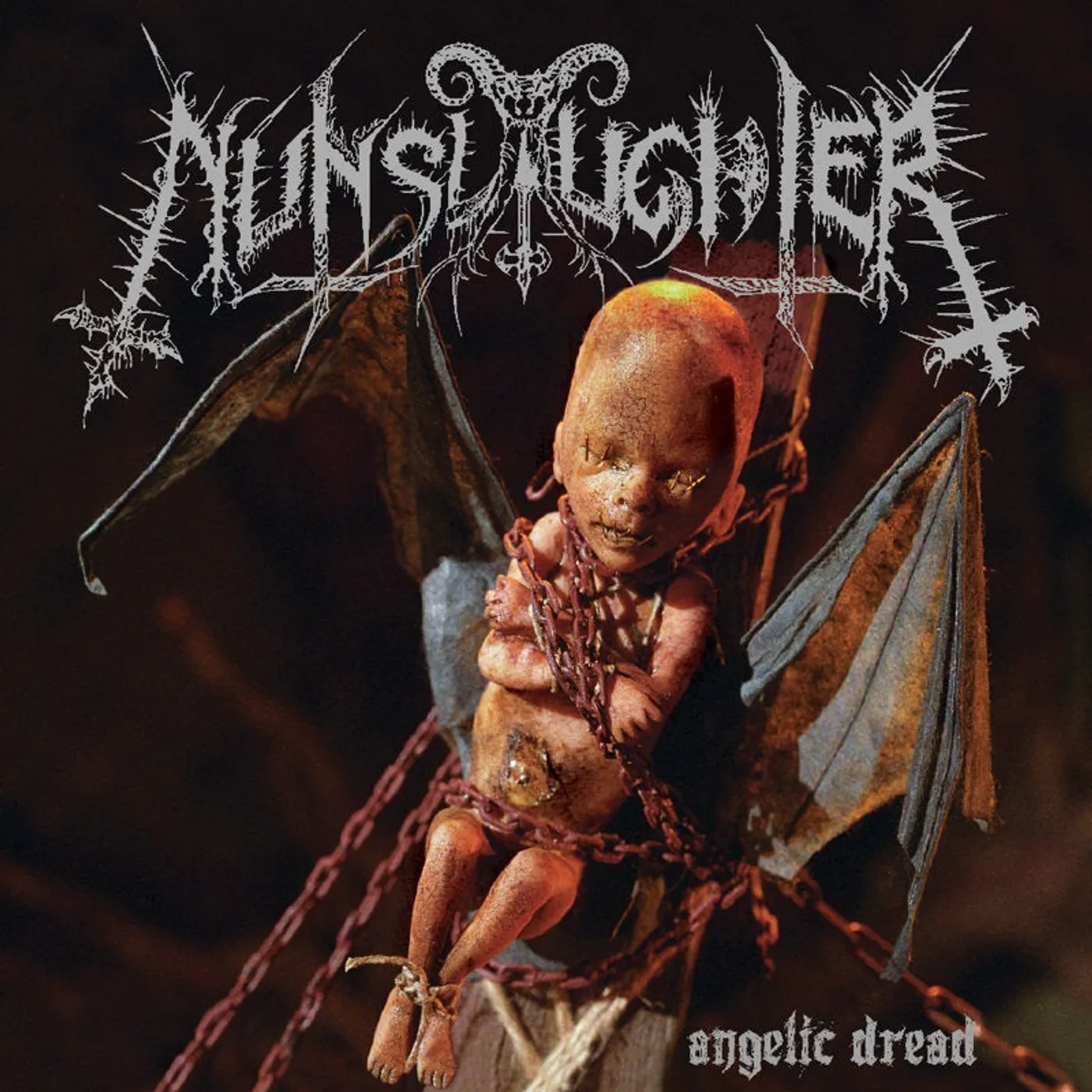 Nunslaughter LP - Angelic Dread (Splatter) (Vinyl)
