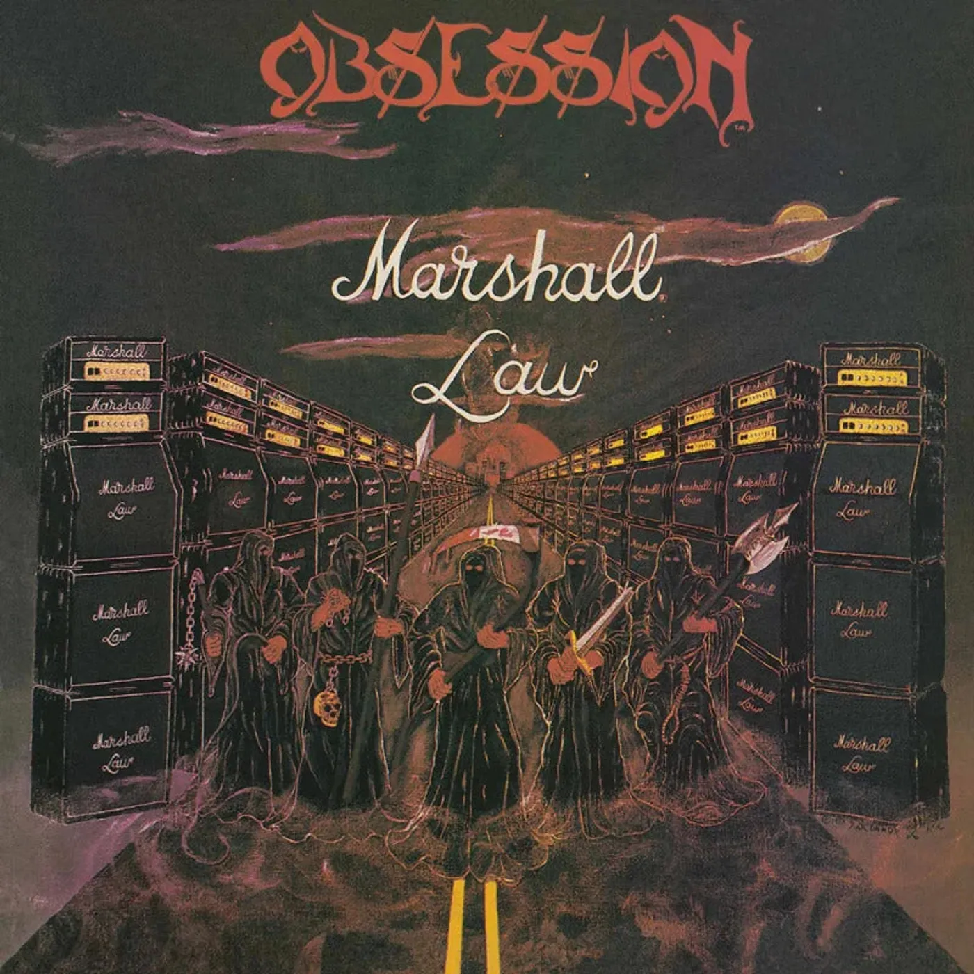 Obsession LP - Marshall Law (Vinyl)