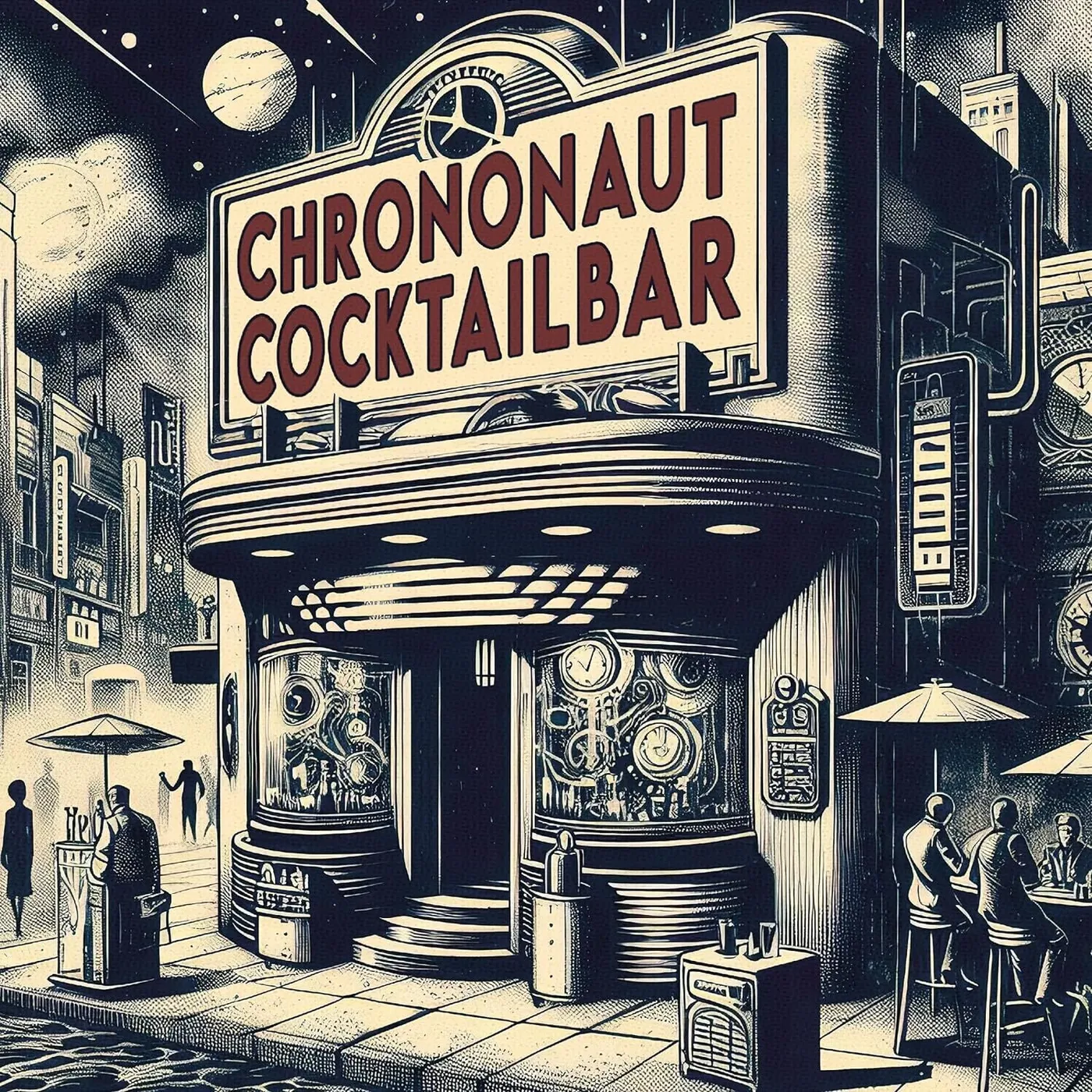 No Man'S Valley LP - Chrononaut Cocktailbar/Flight Of The Sloths (Vinyl)