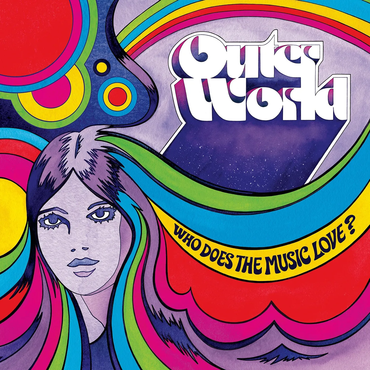 Outer World LP - Who Does The Music Love? (Vinyl)