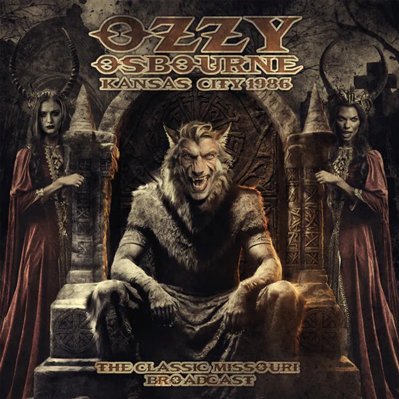 Ozzy Osbourne LP - Kansas City 1986 (White Vinyl 2LP)