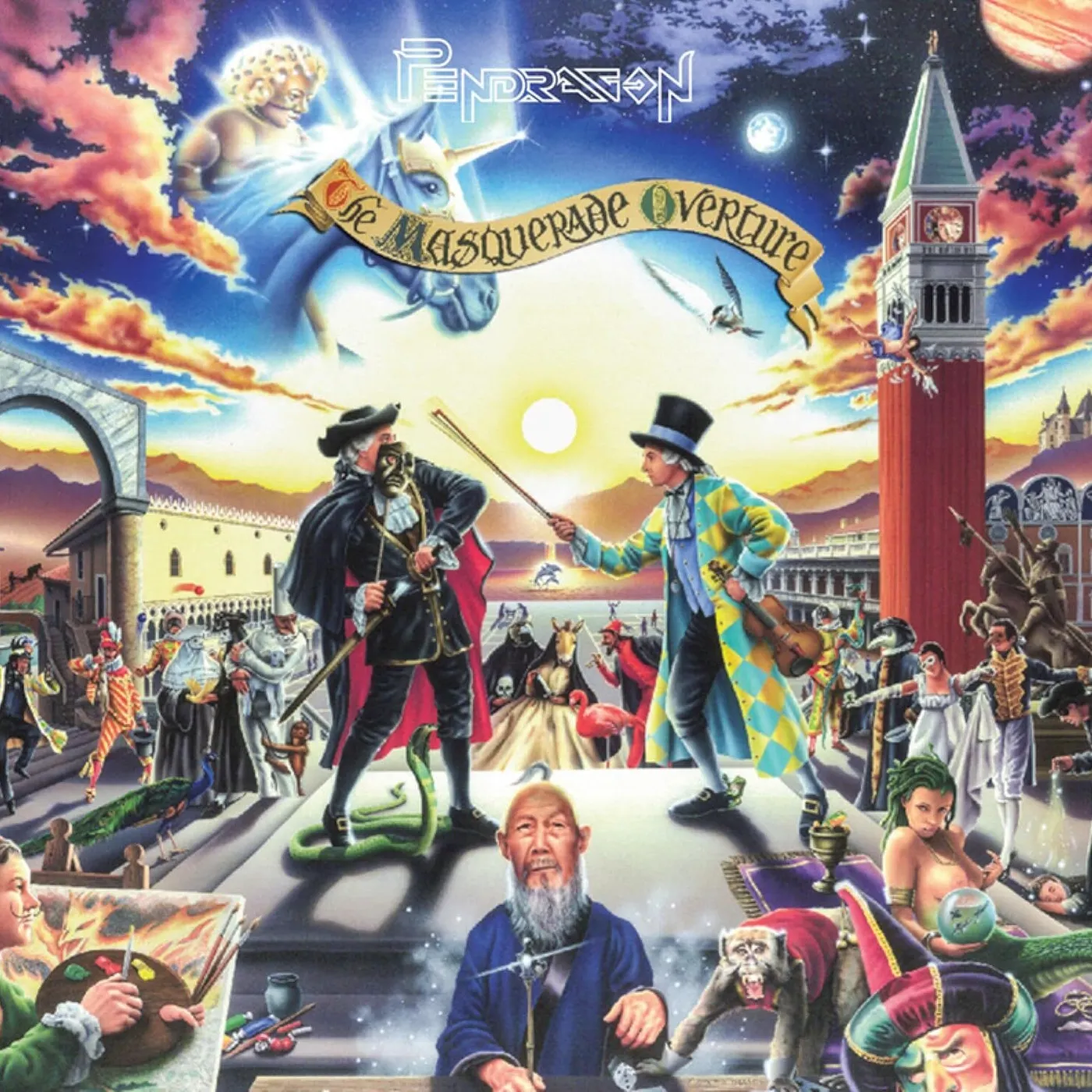Pendragon LP - The Masquerade Overture (2Lp, Gatefold,  Full Col Card Sleeve Inserts, Stunning Leather Effect Finish) (Vinyl)