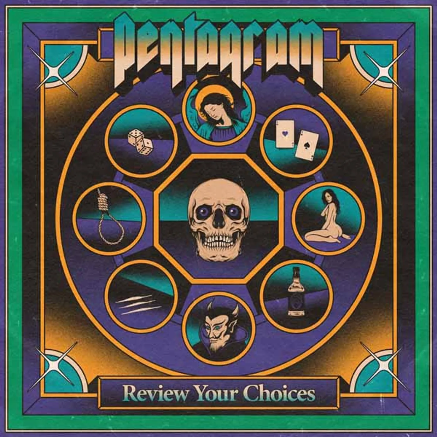 Pentagram LP - Review Your Choices (Neon Green Vinyl)