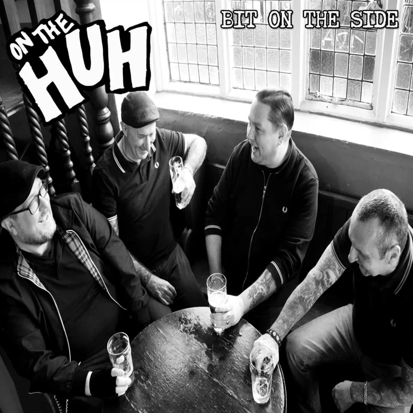 On The Huh LP - Bit On The Side (Transparent Navy Blue Vinyl)