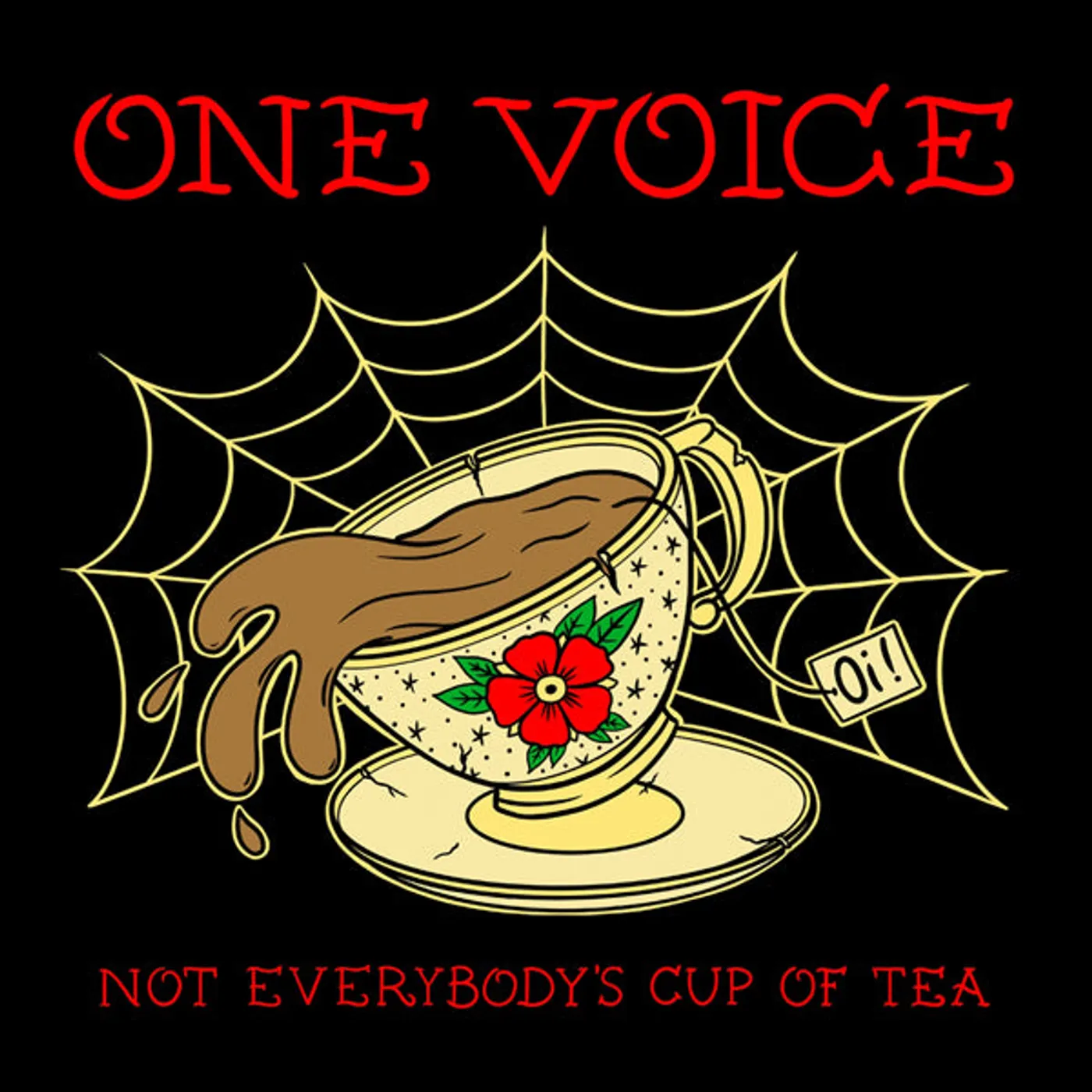 One Voice LP - Not Everybody'S Cup Of Tea (Yellow W/ Red Splash Vinyl)