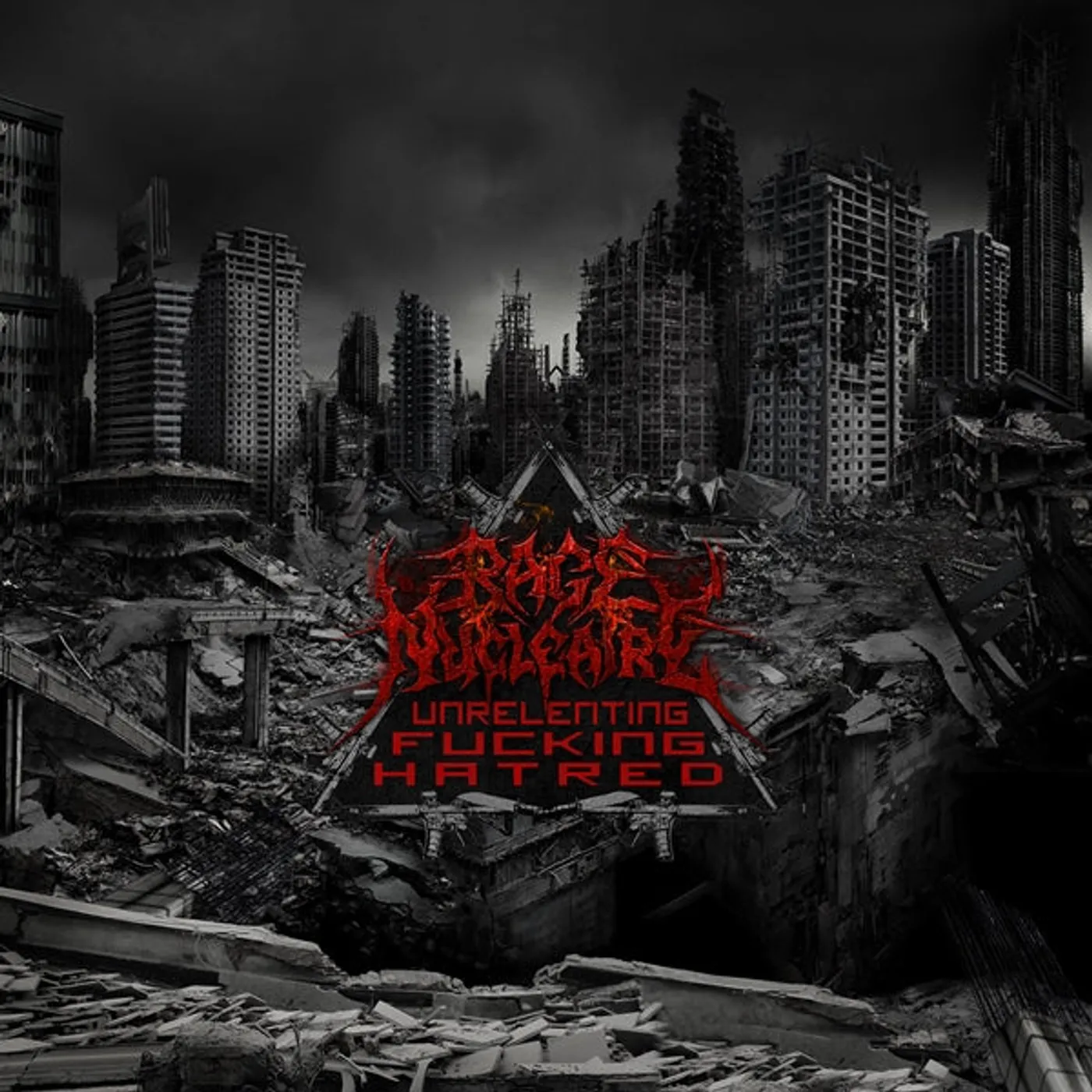Rage Nucléaire LP - Unrelenting Fucking Hatred (Vinyl)