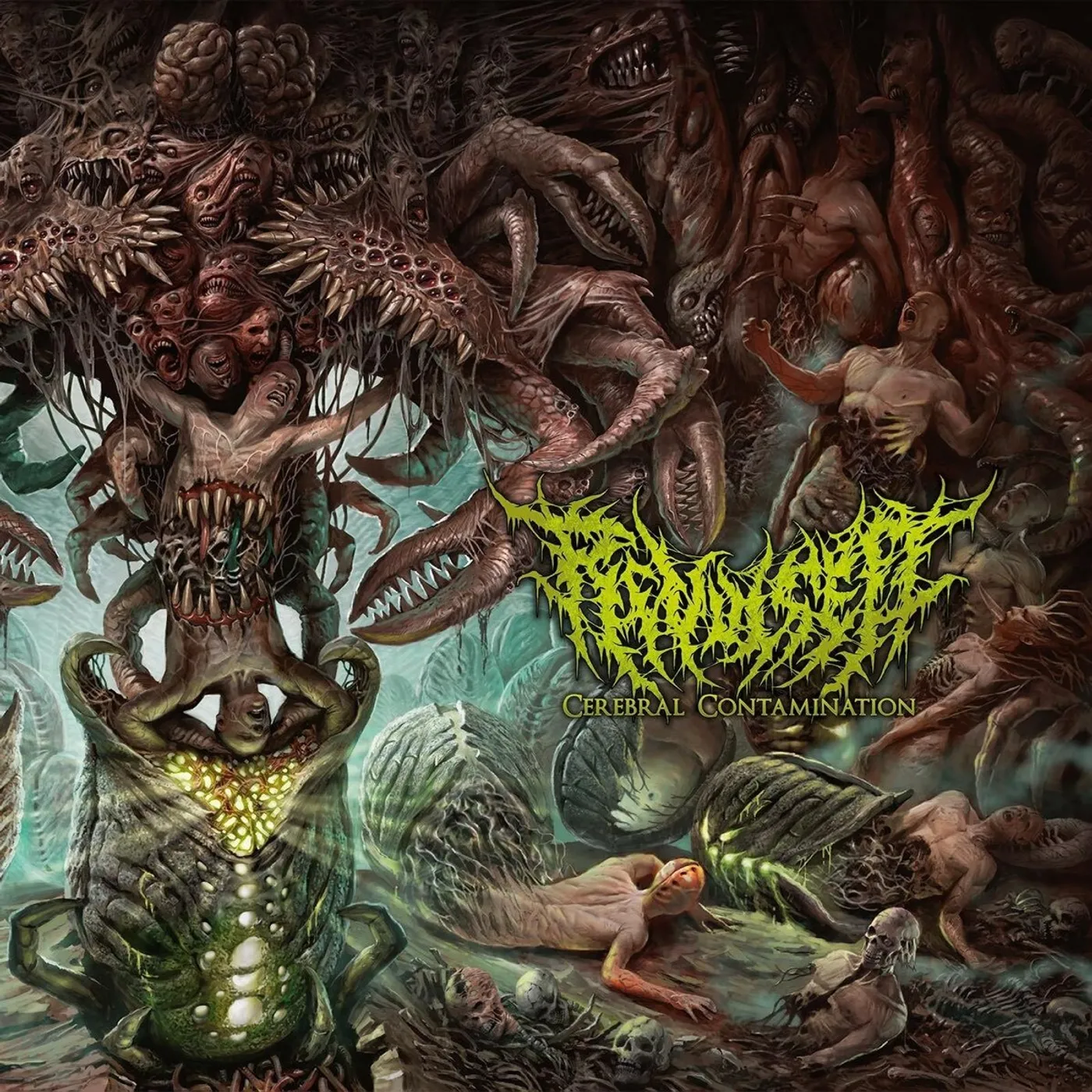 Revulsed LP - Cerebral Contamination (Clear Vinyl)