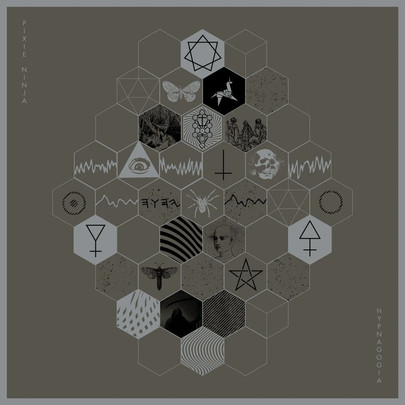 Pixie Ninja LP - Hypnagogia (Silver/Black Vinyl)