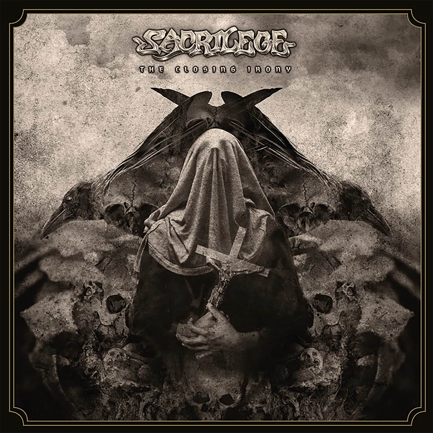 Sacrilege LP - The Closing Irony (Red W/ Black Splatter Vinyl)