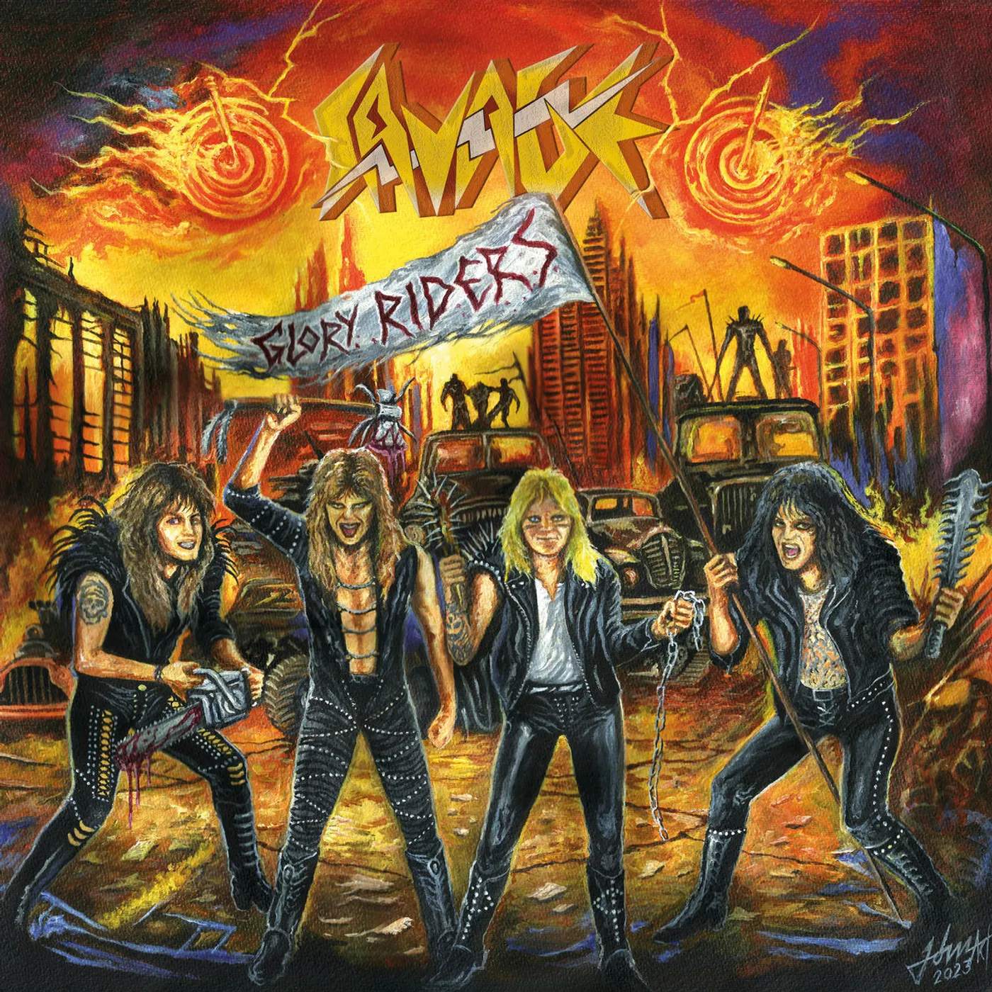 Savage LP - Glory Riders (Vinyl)