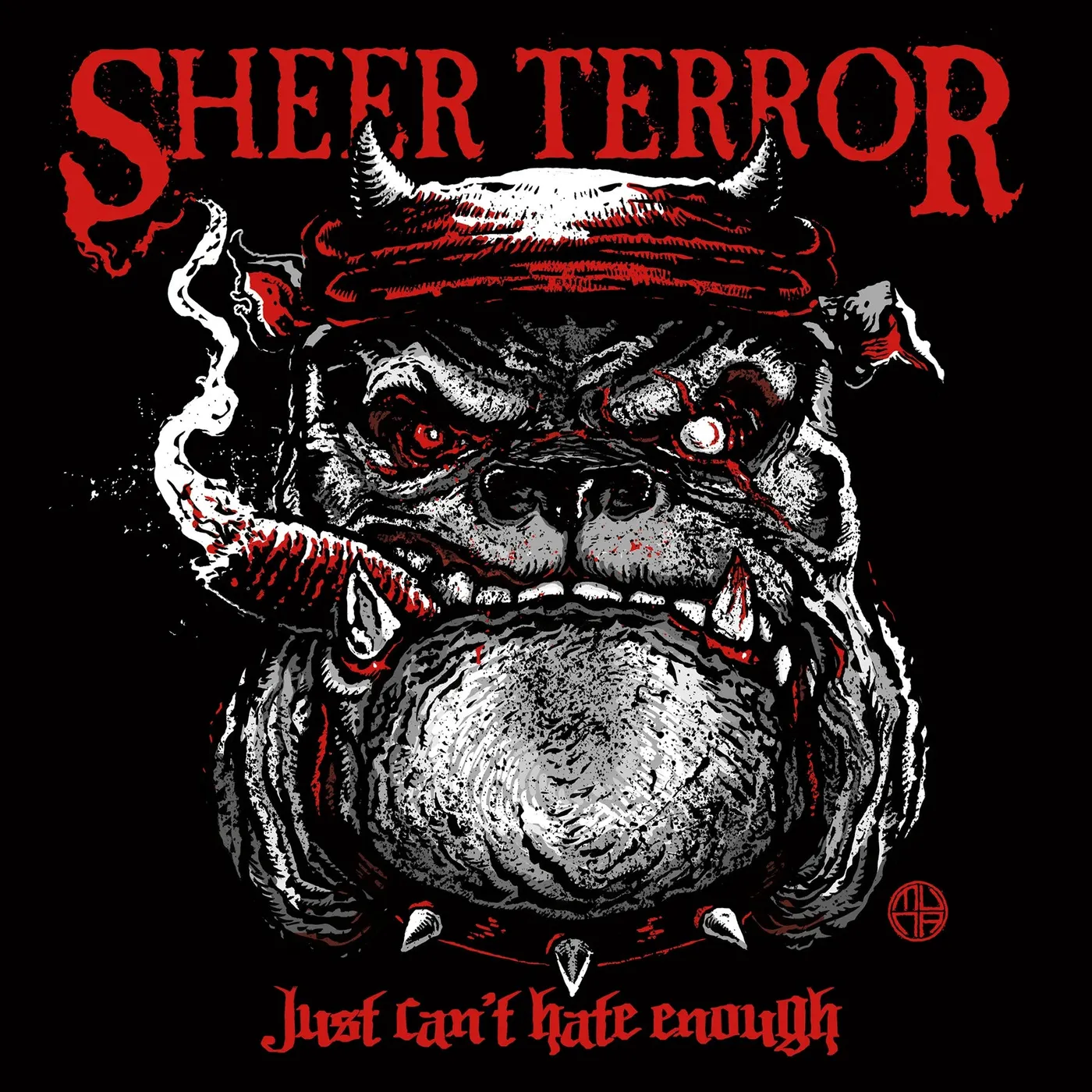Sheer Terror Just Can't Hate Enough (Red) Vinyl Record