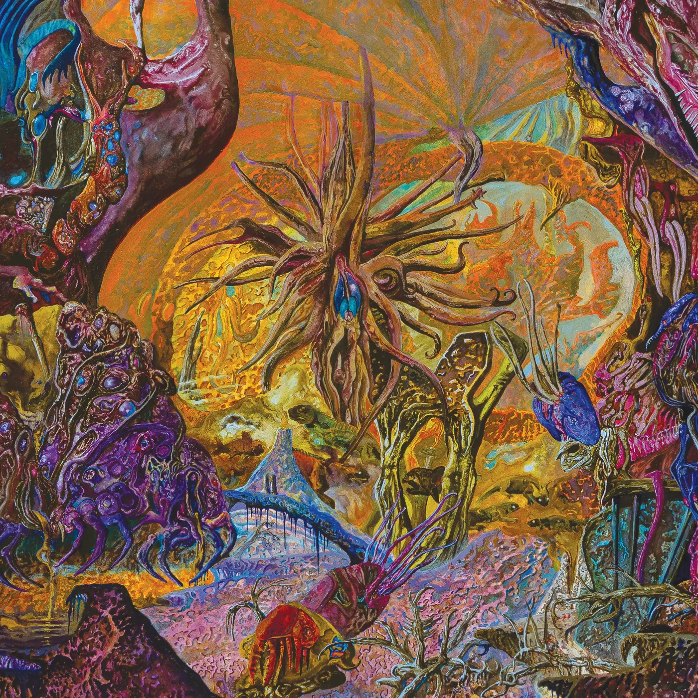 Slimelord LP - Chytridiomycosis Relinquished (Neon Green/Yellow) (Vinyl)