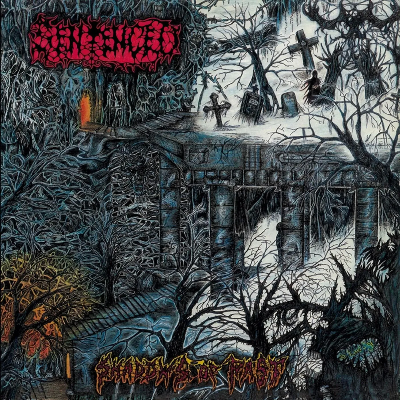 Sentenced LP - Shadows Of (The) Past (Ice Clear/Black Smoke Vinyl)