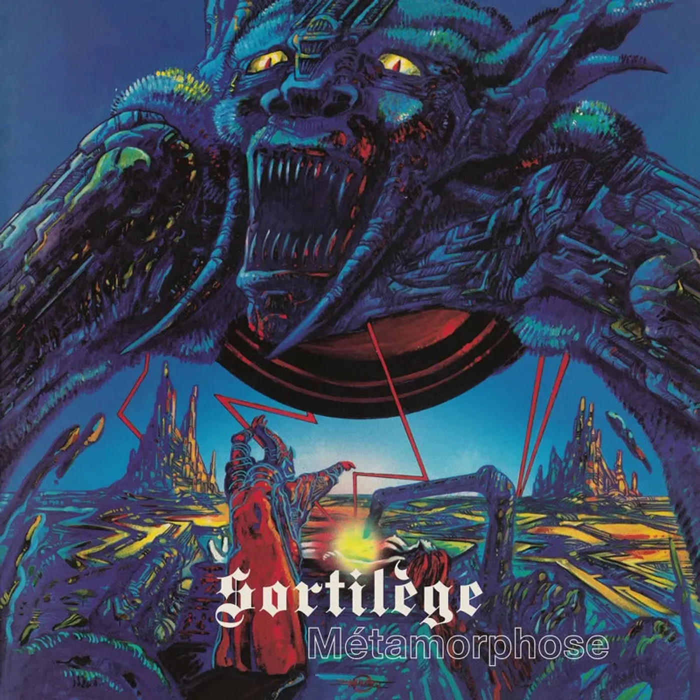 Sortilège LP - Métamorphose (Blue Vinyl)