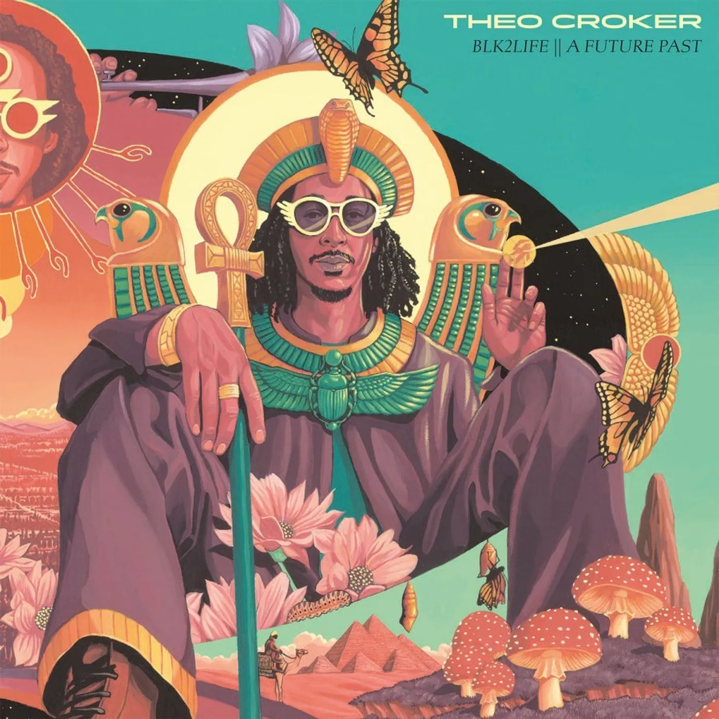 Theo Croker LP - Blk2Life || A Future Past (2Lp Black) (Vinyl)
