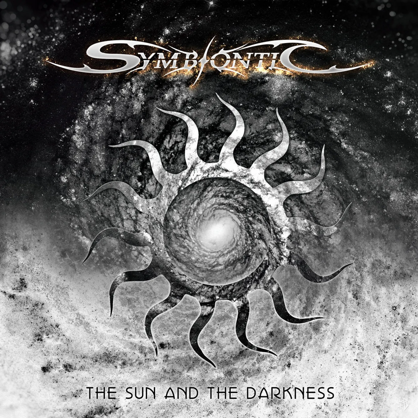 Symbiontic This Ending LP - Crowned In Blood (Marbled White/Black) (Vinyl)