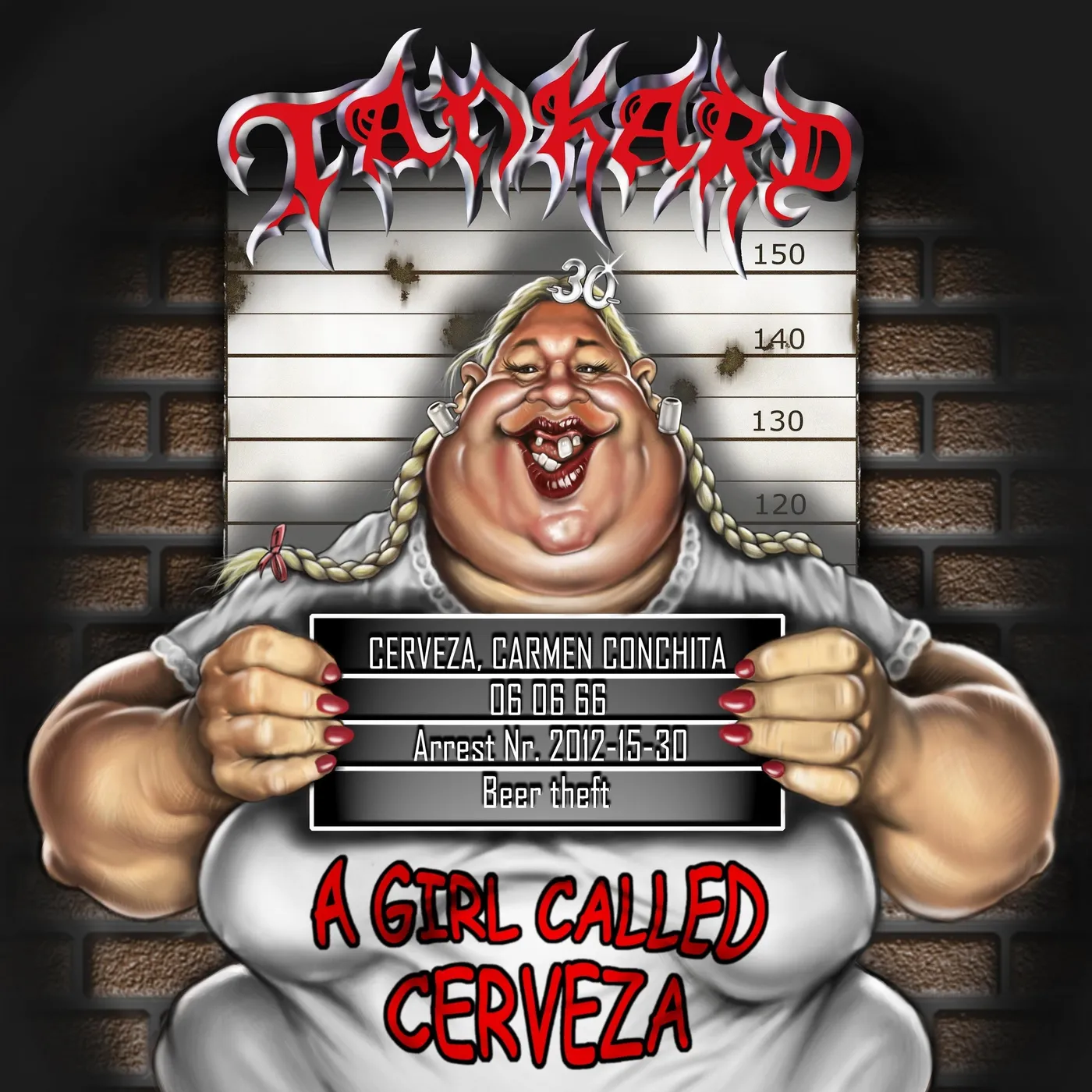 Tankard LP - A Girl Called Cerveza (White/Black/Red Vinyl) (2Lp)