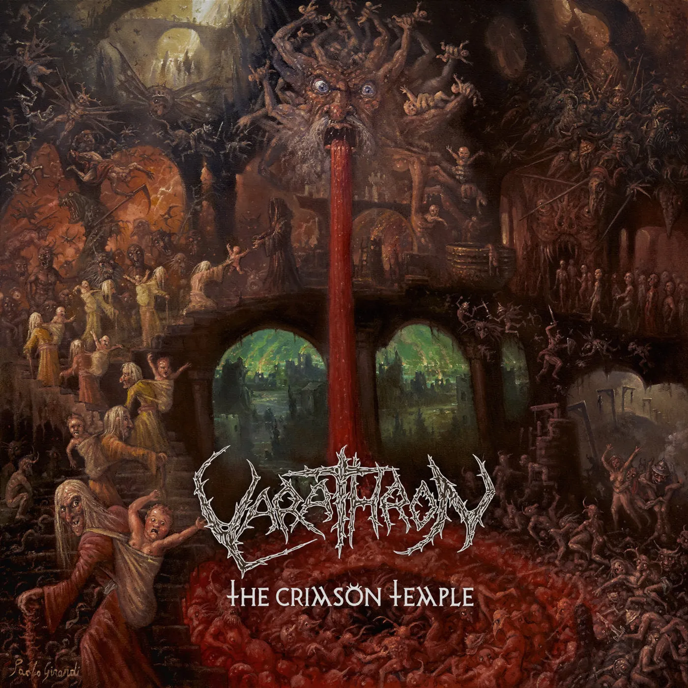Varathron LP - The Crimson Temple (Vinyl)