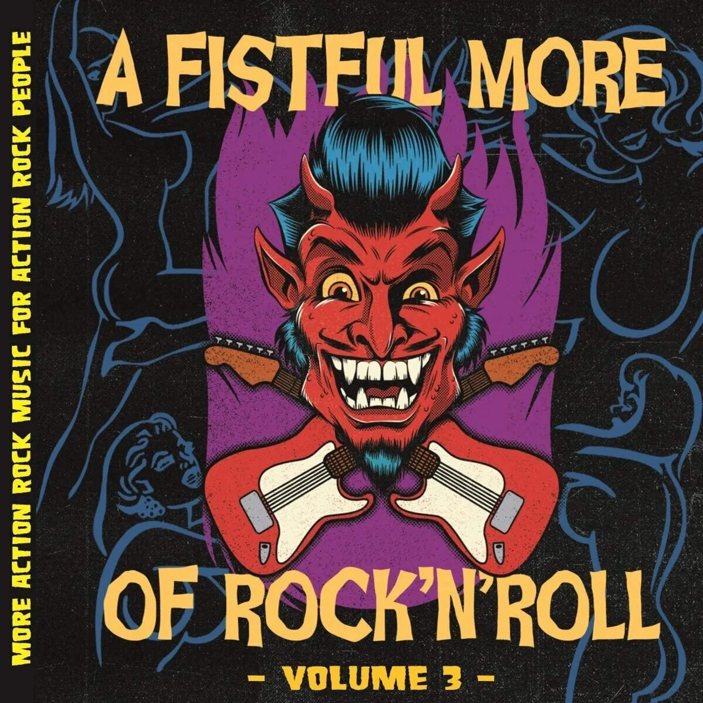 Various Artists LP - A Fistful More Of Rock & Roll, Vol. 3 (2Lp) (Vinyl)