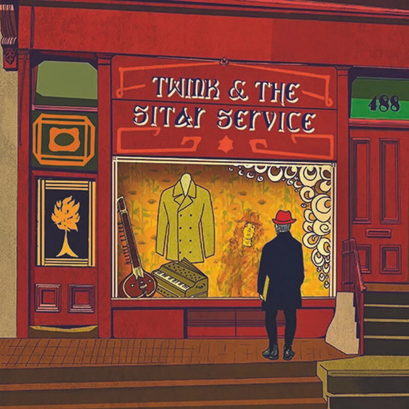 Twink And The Sitar Service LP - Twink & The Sitar Service (Vinyl)