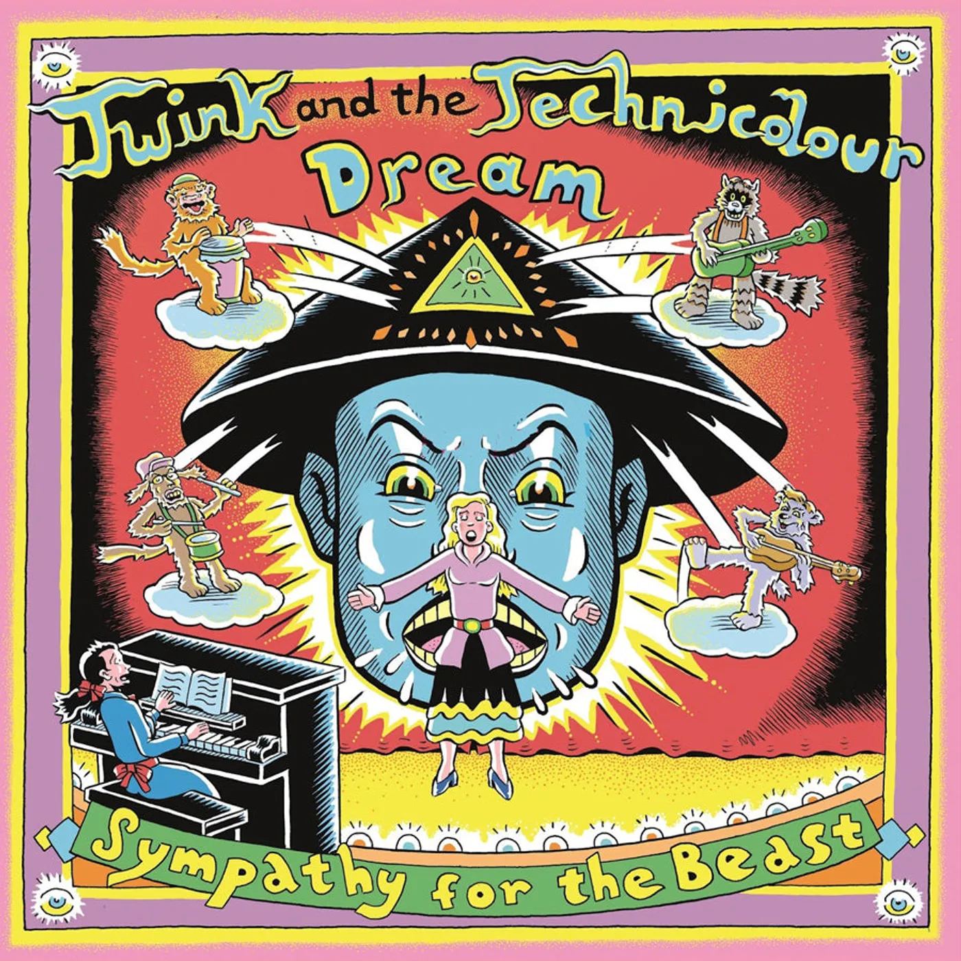 Twink And The Technicolour Dream LP - Sympathy For The Beast – Songs From The Poems Of Aleister Crowley (Vinyl)