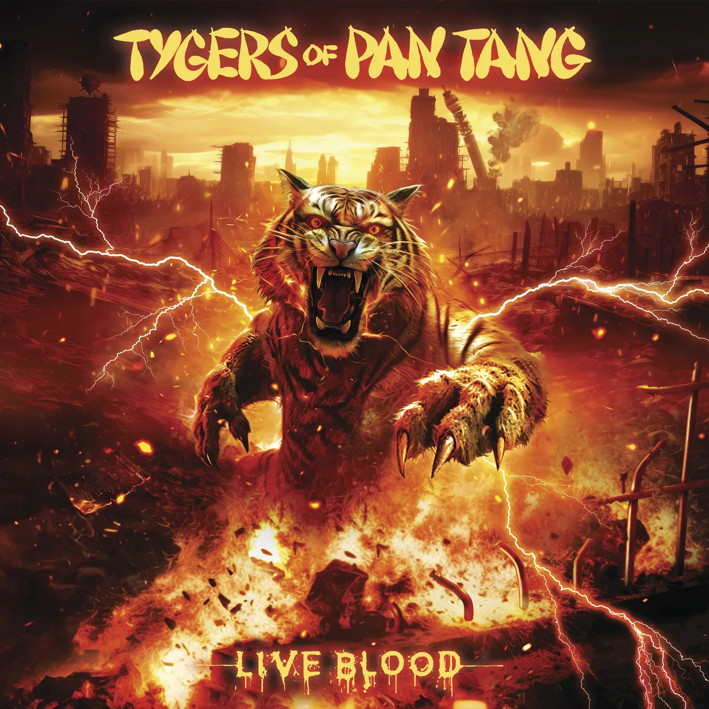 Tygers Of Pan Tang LP - Live Blood (2Lp) (Vinyl)