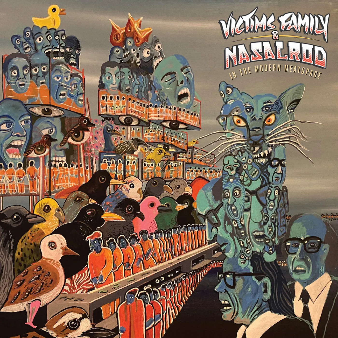 Victims Family & Nasalrod LP - In The Modern Meatspace (Vinyl)