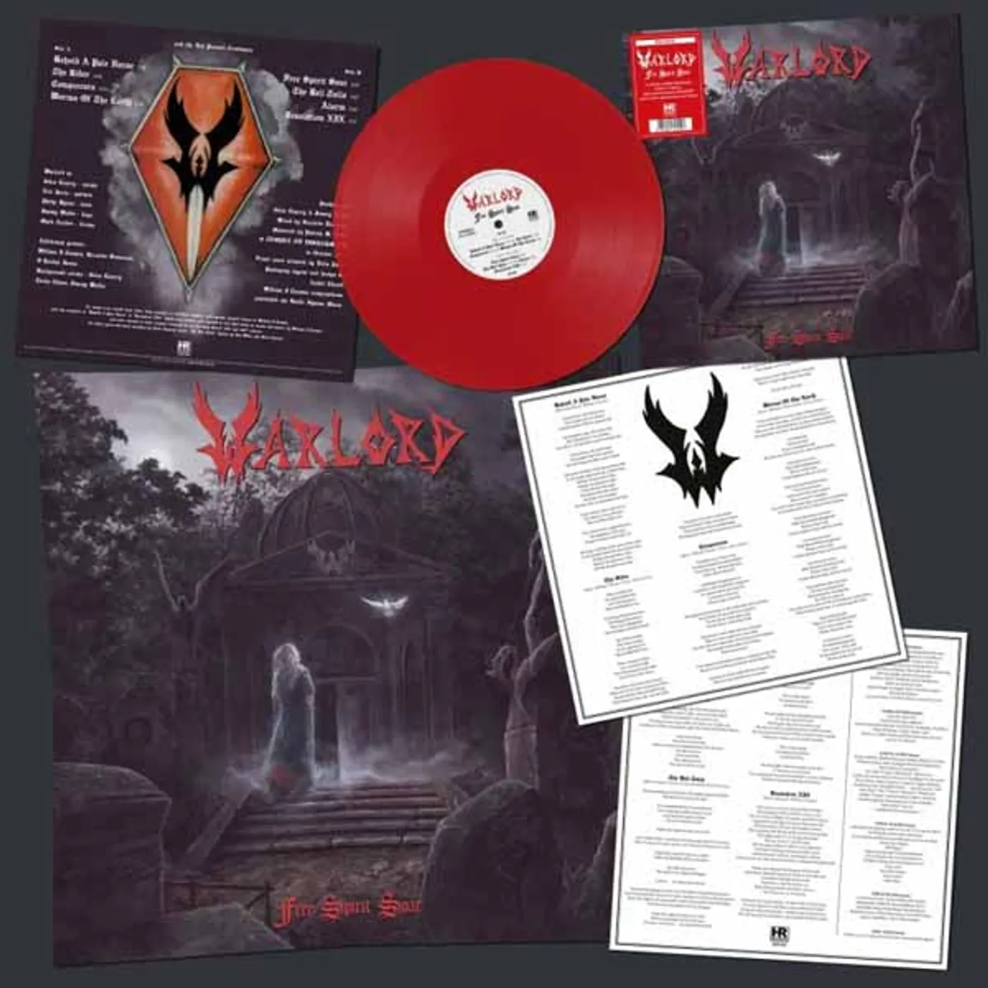 Warlord LP - Free Spirit Soar (Red Vinyl)