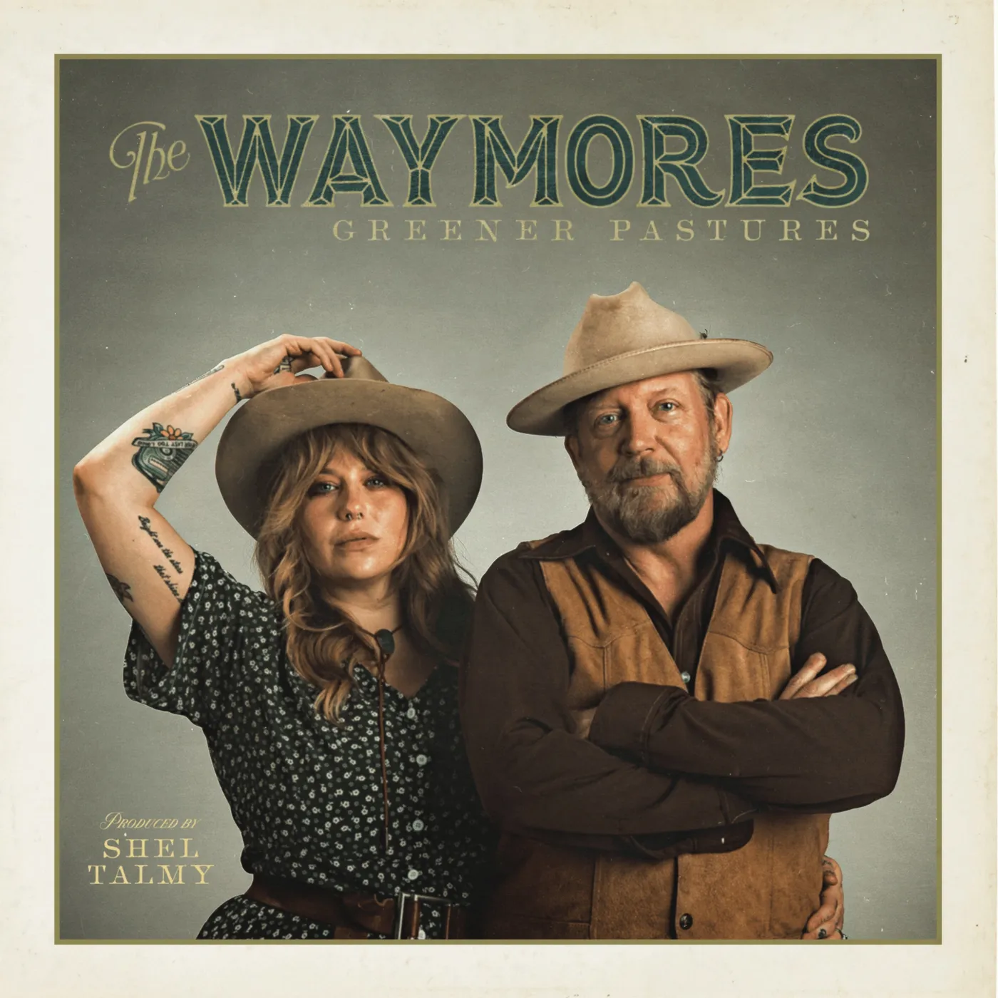 The Waymores, The LP - Greener Pastures (Green Vinyl)