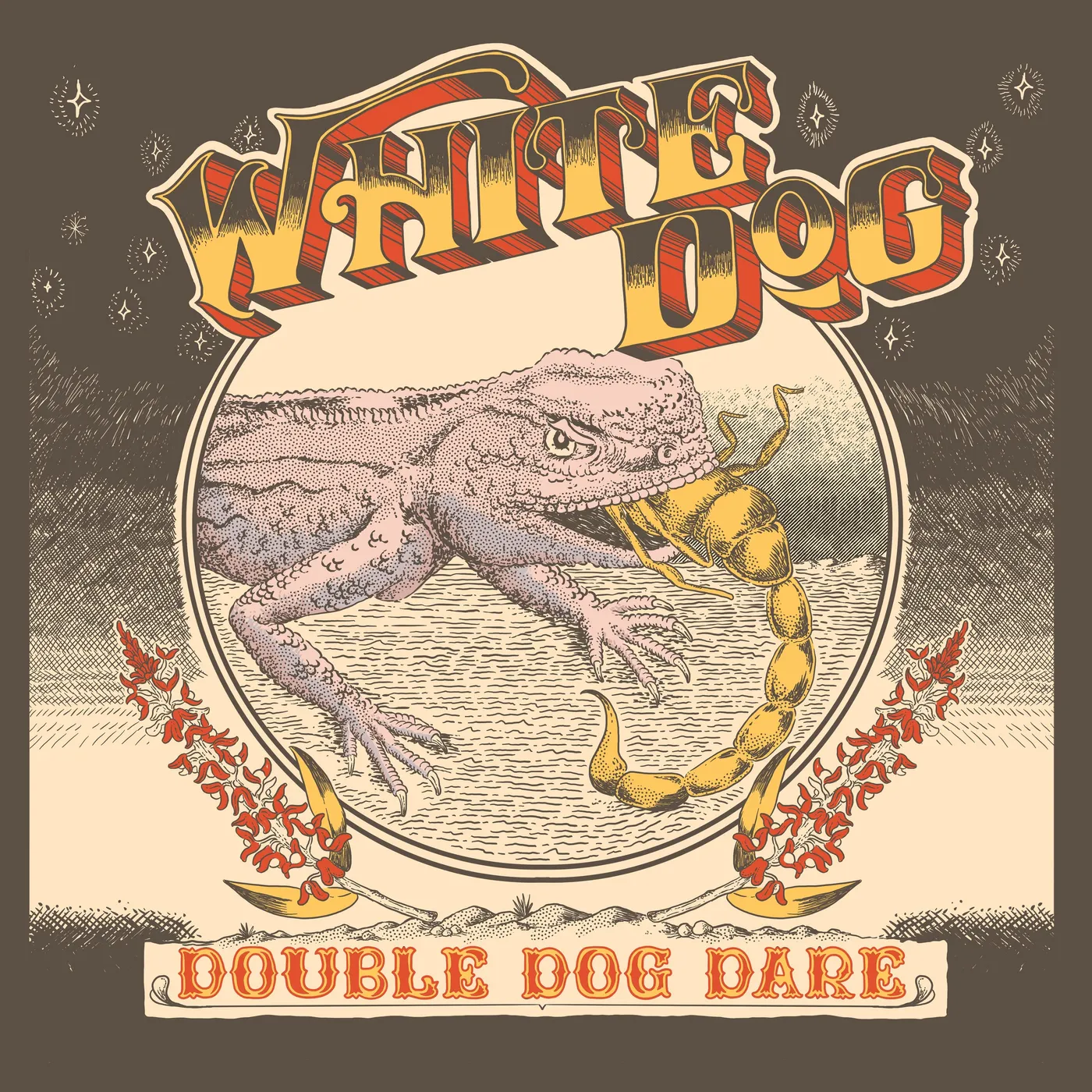 White Dog LP - Double Dog Dare (Gold Vinyl)