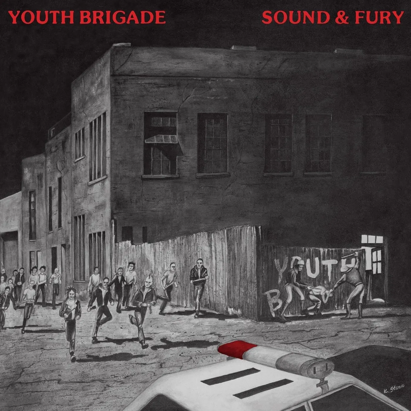 Youth Brigade LP - Sound & Fury (Yellow Vinyl)