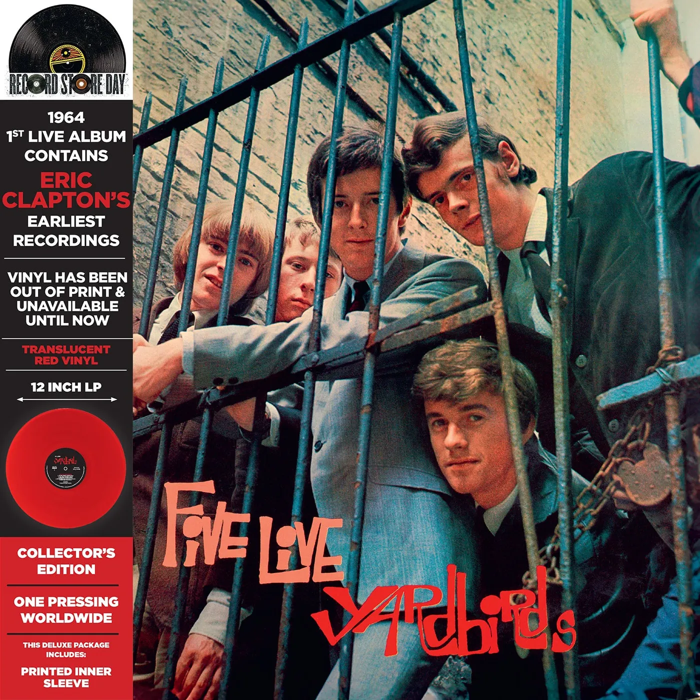 The Yardbirds Tangerine Dream LP - Live In Reims Cathedral (2Lp) (Vinyl)