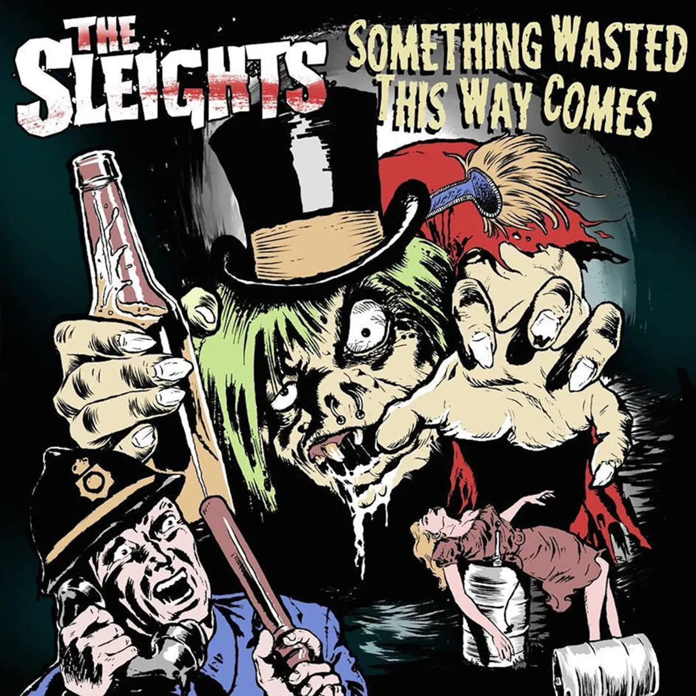 The Sleights LP - Something Wasted This Way Comes (Vinyl)