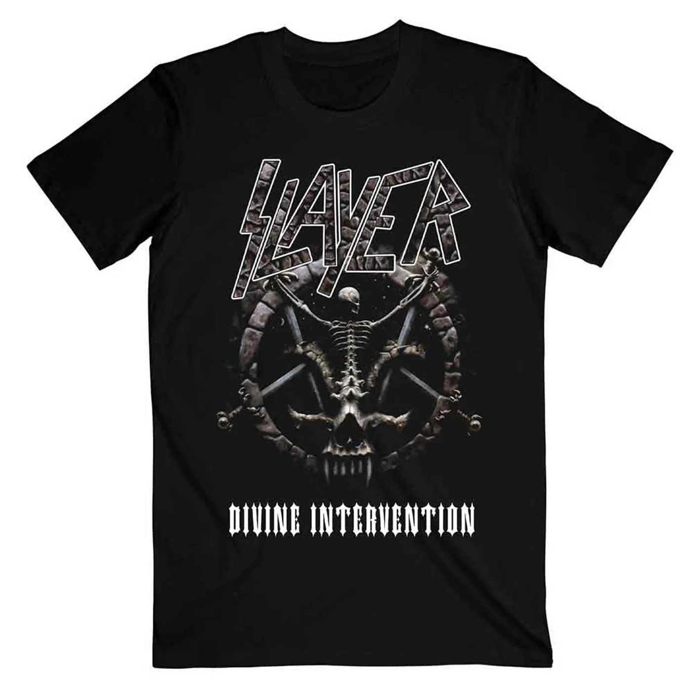 Slayer T Shirt - Divine Intervention 2014 Dates