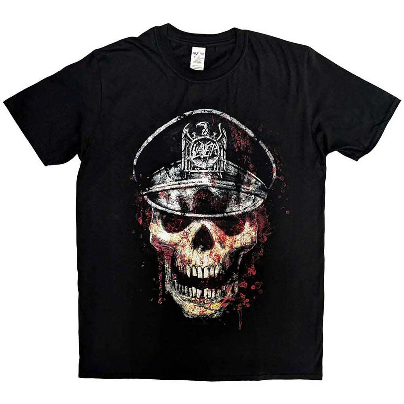 Slayer T Shirt - Skull Hat